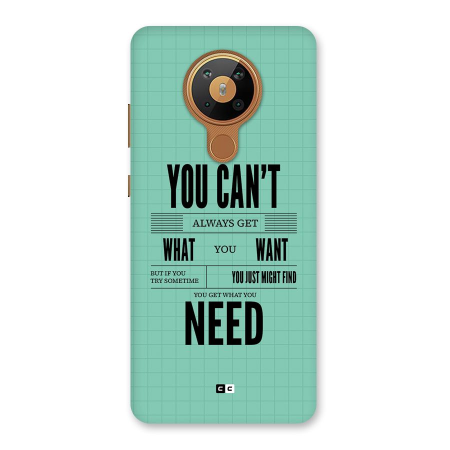 Cant Always Get Back Case for Nokia 5.3