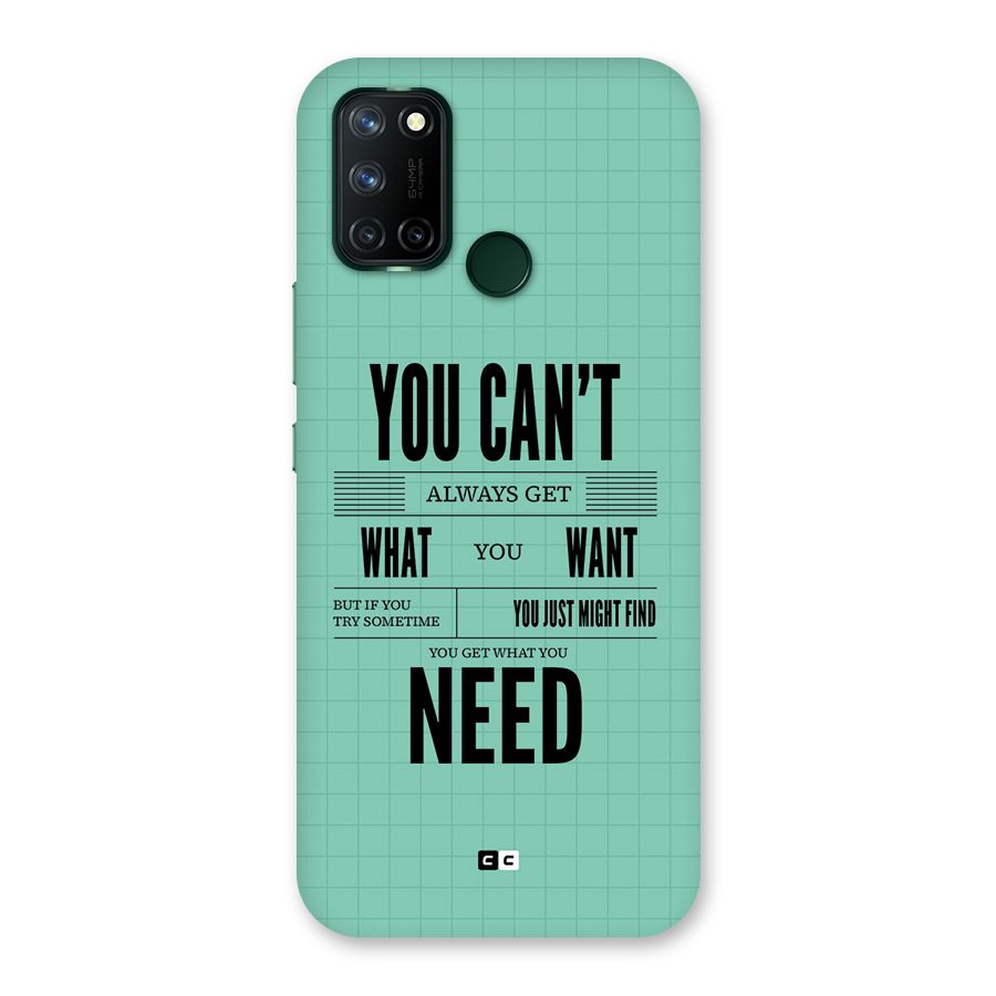 Cant Always Get Back Case for Realme 7i