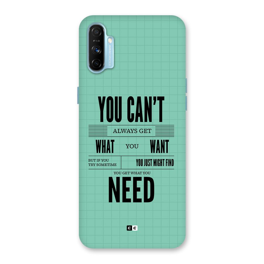 Cant Always Get Back Case for Realme Narzo 20A