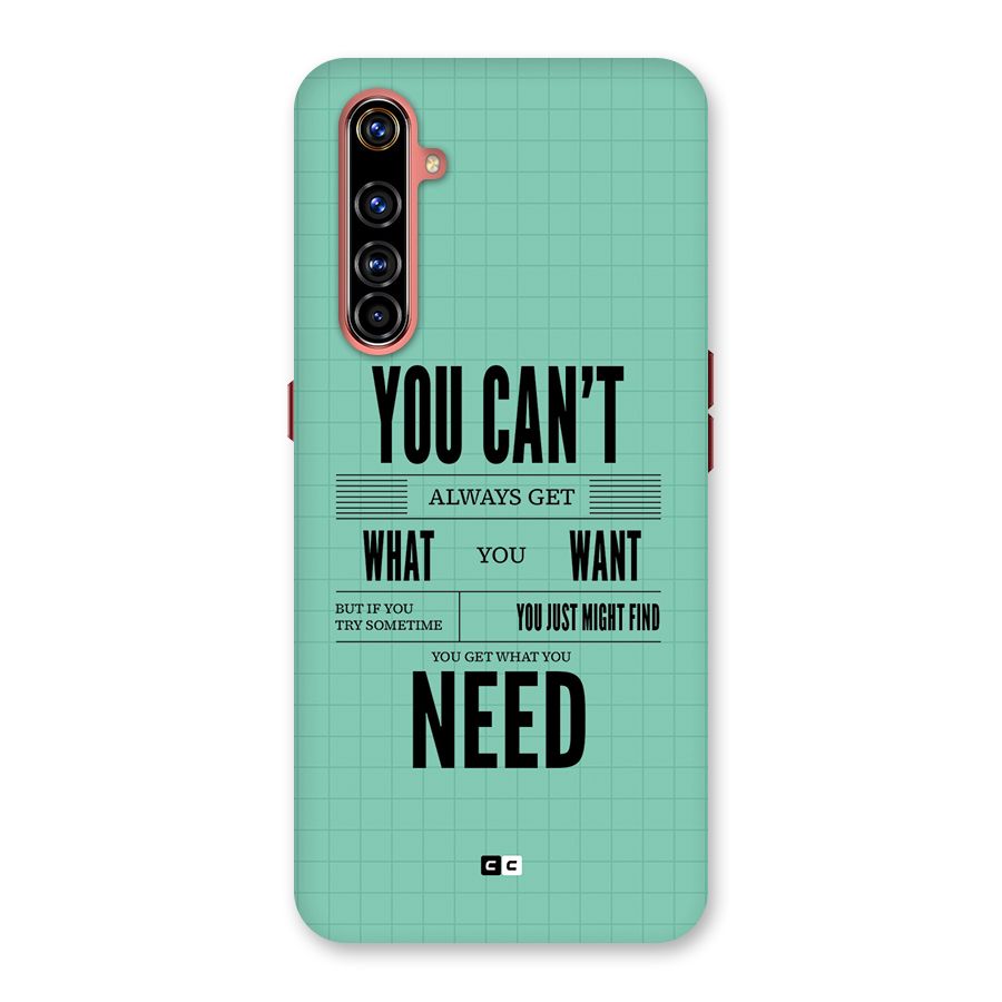 Cant Always Get Back Case for Realme X50 Pro
