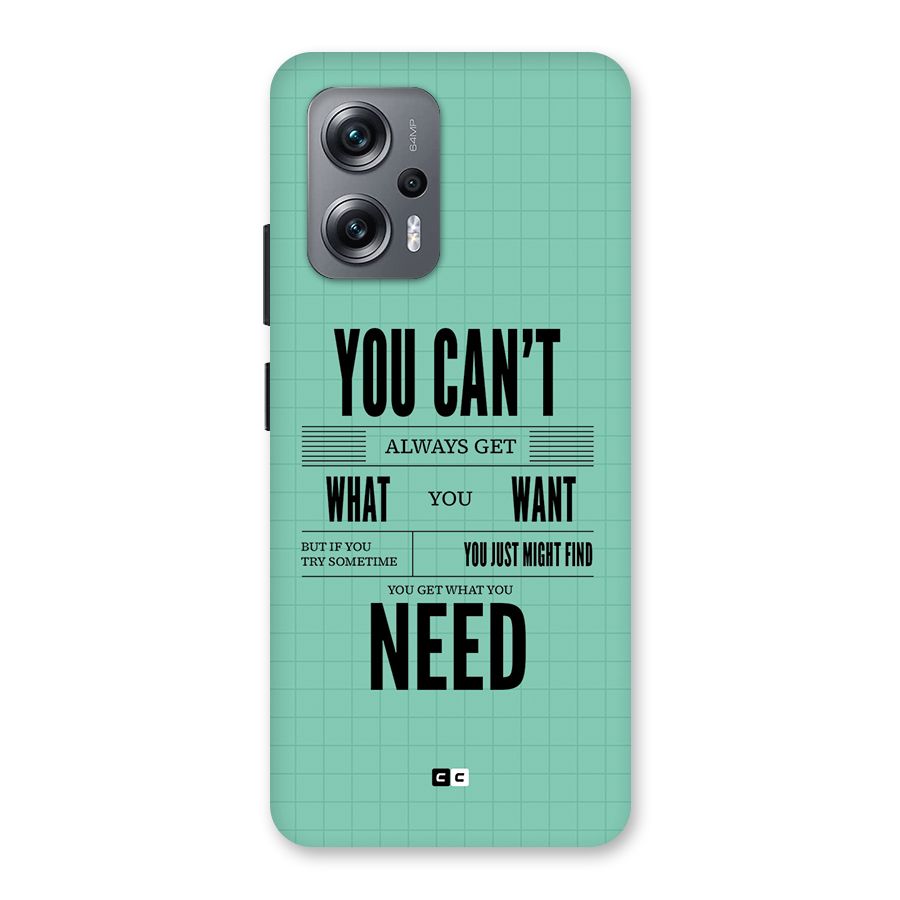 Cant Always Get Back Case for Redmi K50i