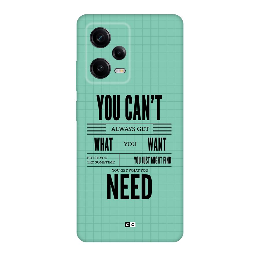 Cant Always Get Back Case for Redmi Note 12 Pro
