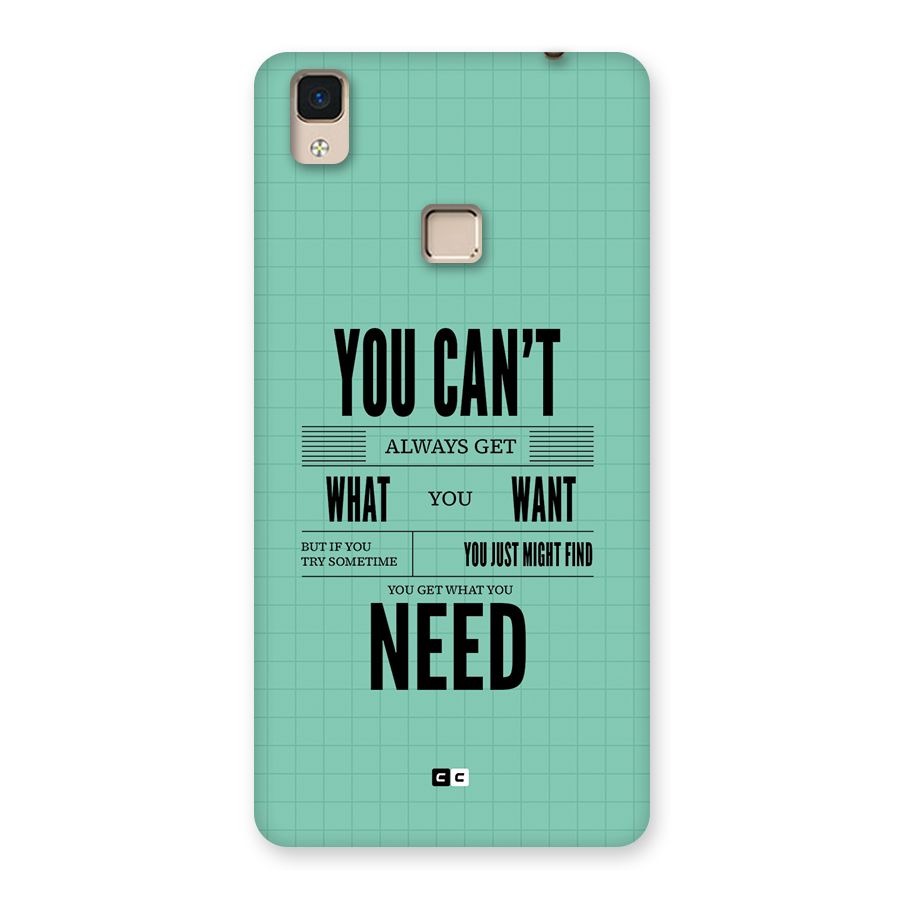 Cant Always Get Back Case for V3 Max