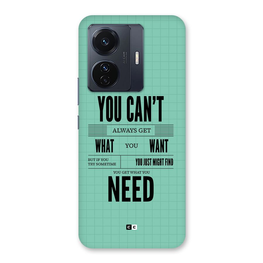 Cant Always Get Back Case for Vivo T1 Pro