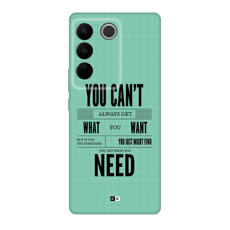 Cant Always Get Back Case for Vivo V27