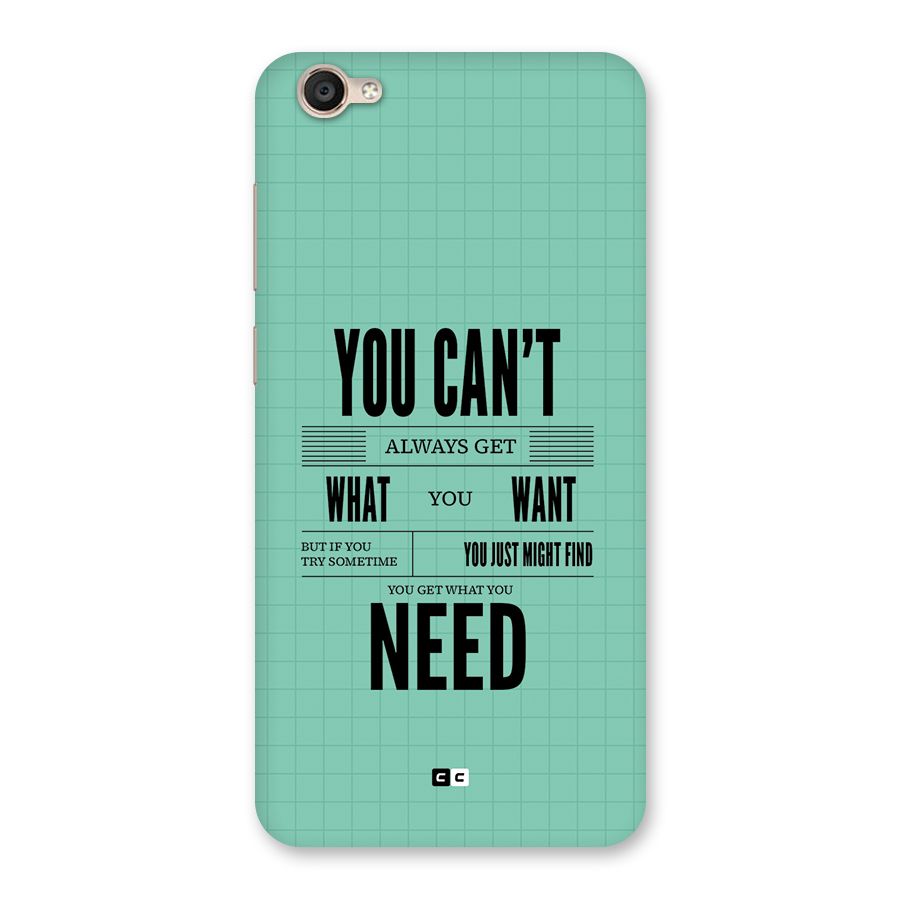 Cant Always Get Back Case for Vivo Y55s