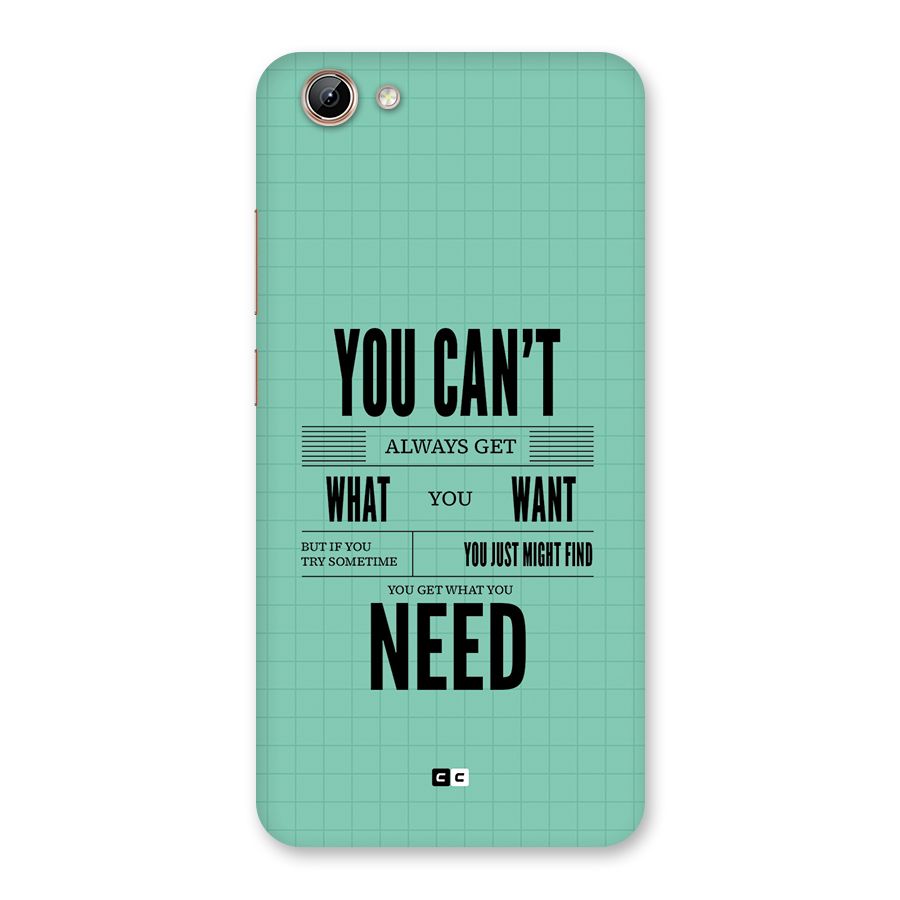 Cant Always Get Back Case for Vivo Y71