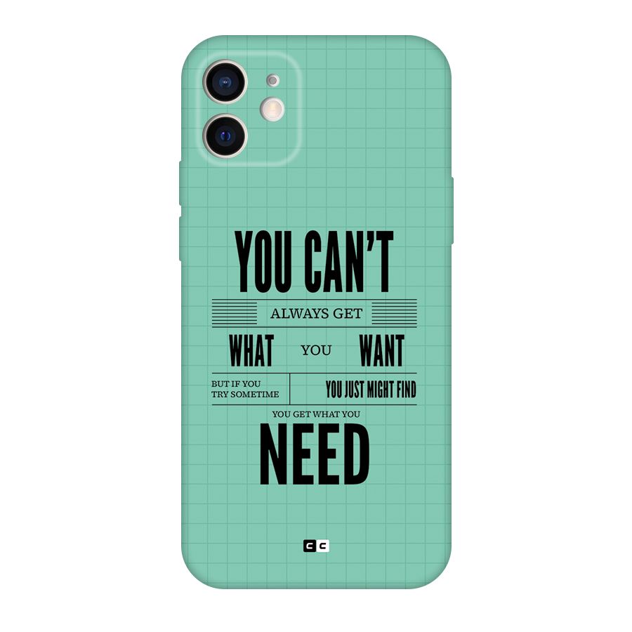 Cant Always Get Back Case for iPhone 12