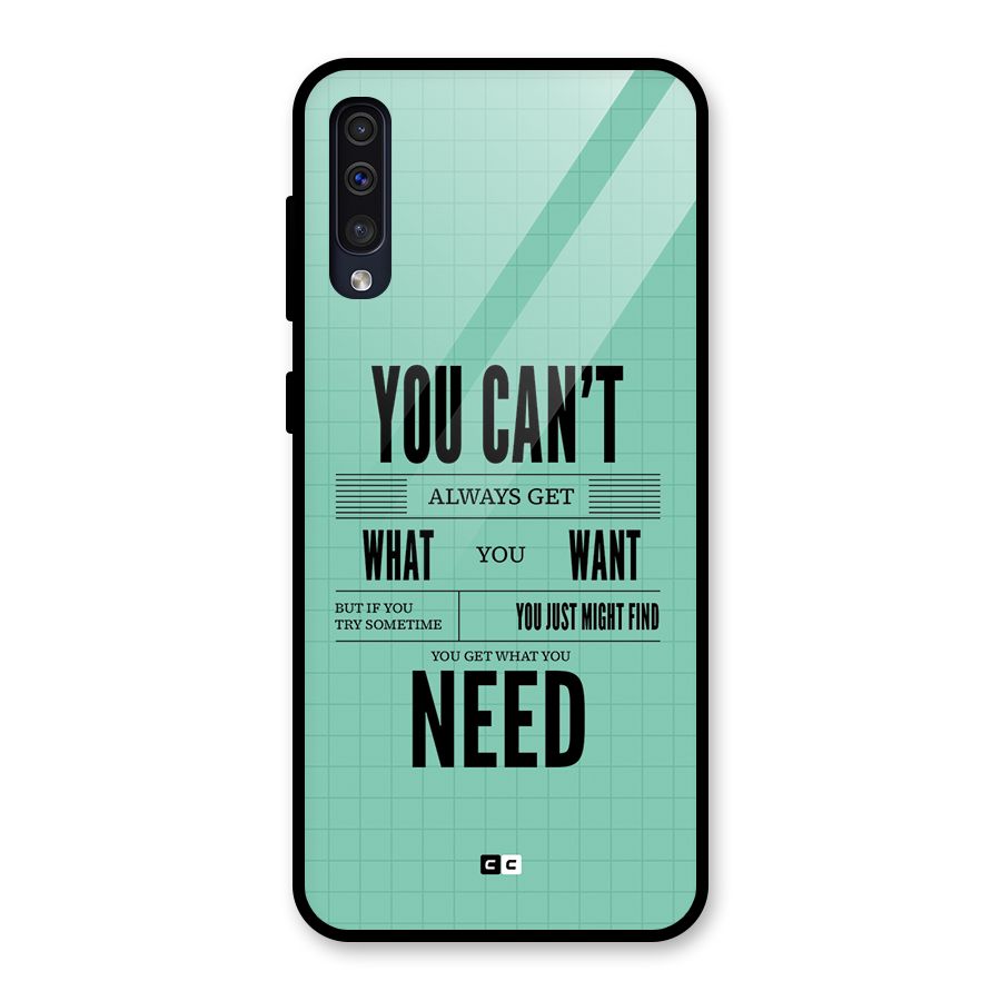 Cant Always Get Glass Back Case for Galaxy A30s
