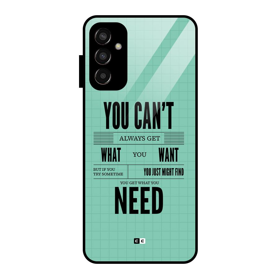 Cant Always Get Glass Back Case for Galaxy F13