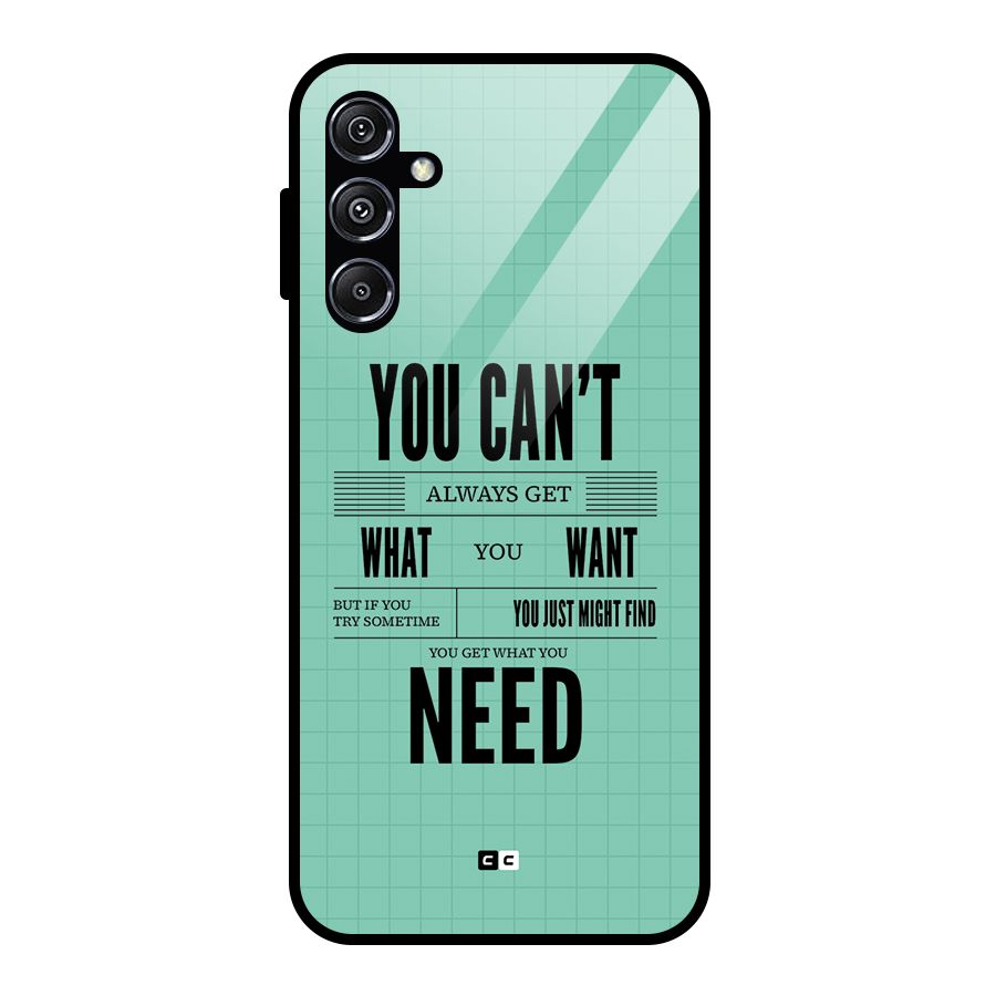 Cant Always Get Glass Back Case for Galaxy M34 5G