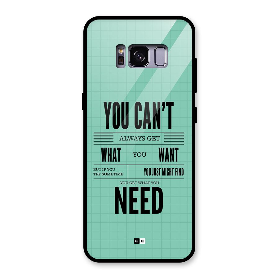 Cant Always Get Glass Back Case for Galaxy S8