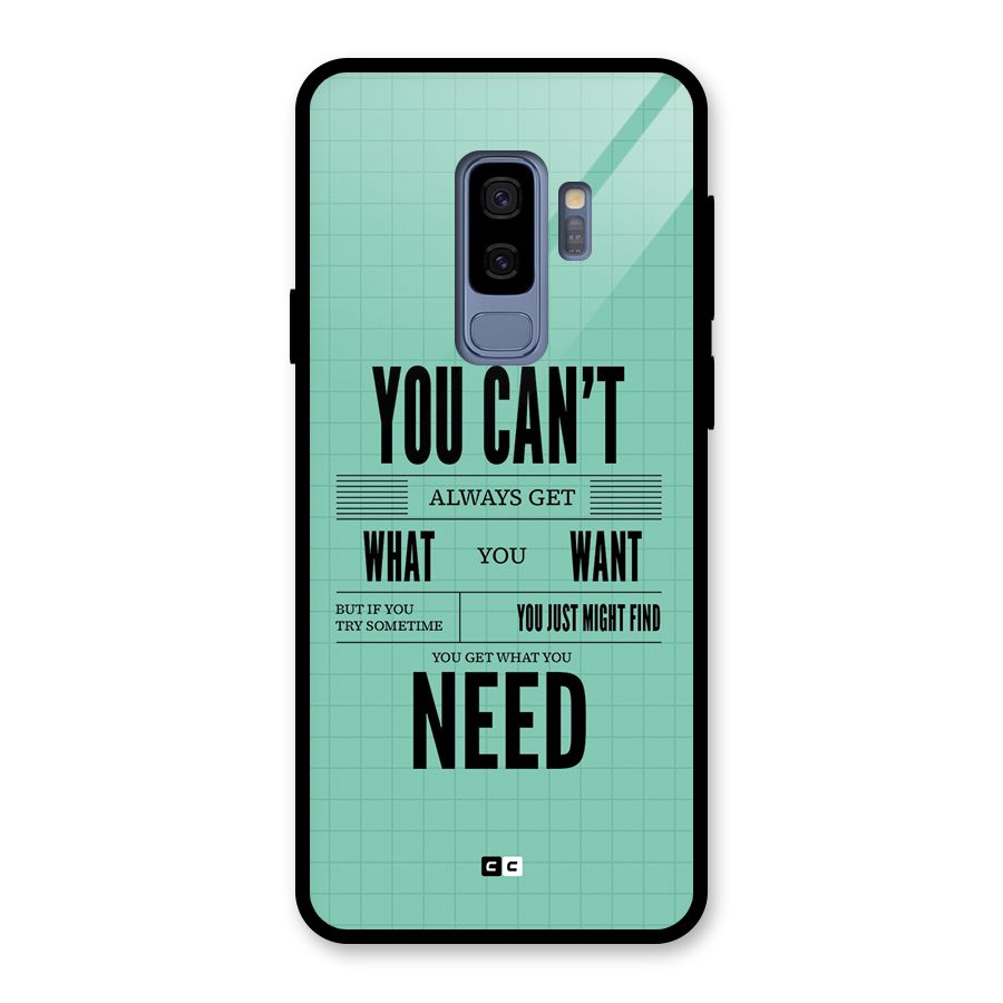 Cant Always Get Glass Back Case for Galaxy S9 Plus