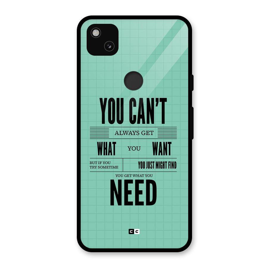 Cant Always Get Glass Back Case for Google Pixel 4a