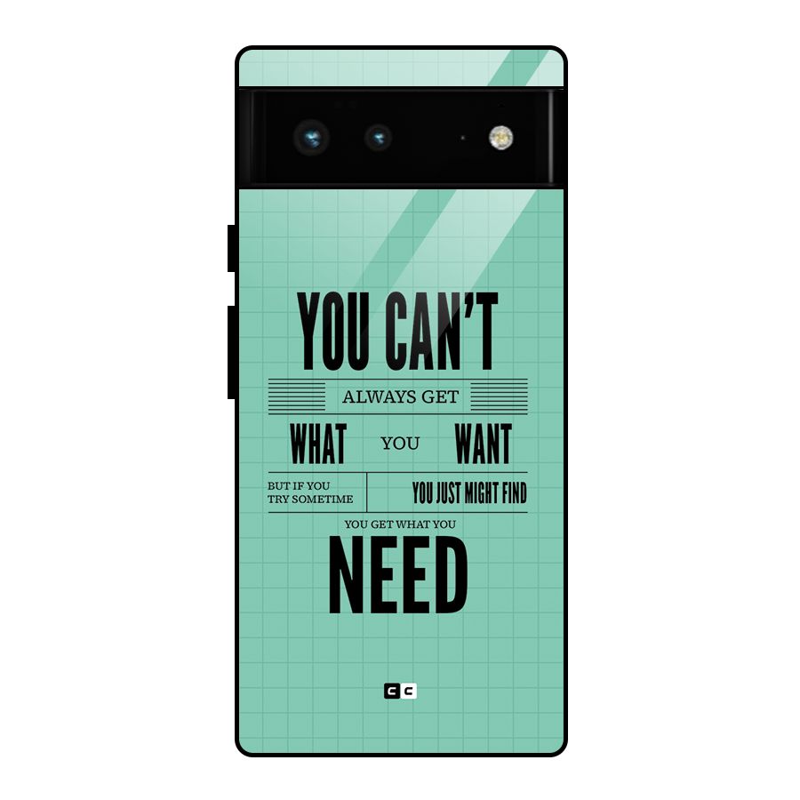 Cant Always Get Glass Back Case for Google Pixel 6