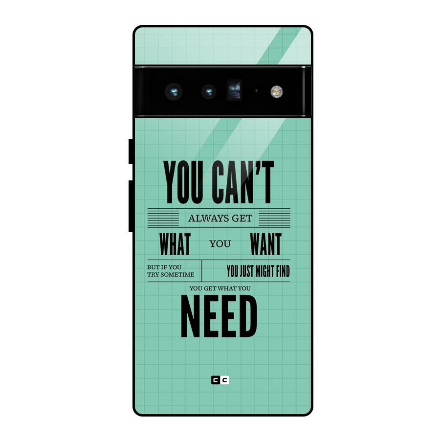 Cant Always Get Glass Back Case for Google Pixel 6 Pro