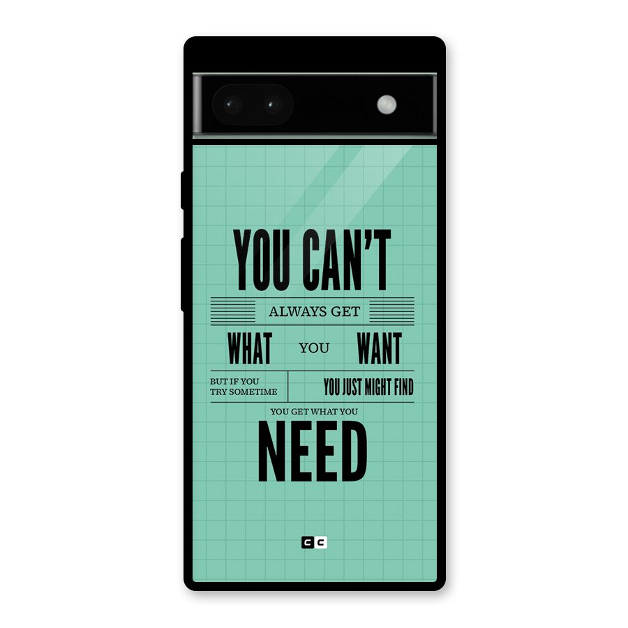 Cant Always Get Glass Back Case for Google Pixel 6a