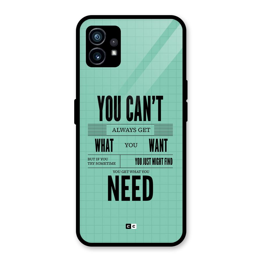 Cant Always Get Glass Back Case for Nothing Phone 1