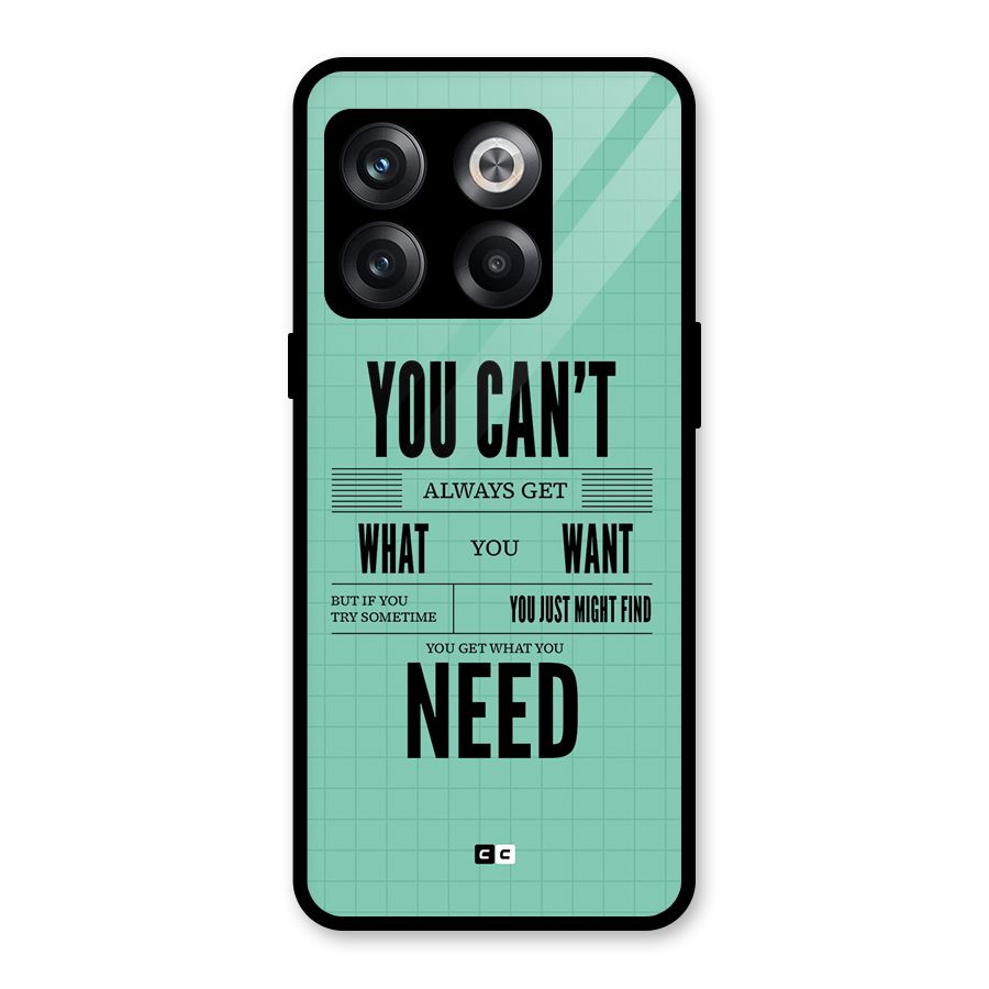 Cant Always Get Glass Back Case for OnePlus 10T