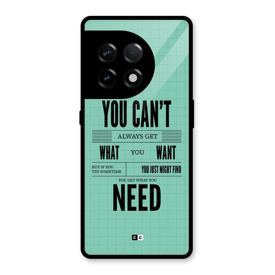 Cant Always Get Glass Back Case for OnePlus 11R