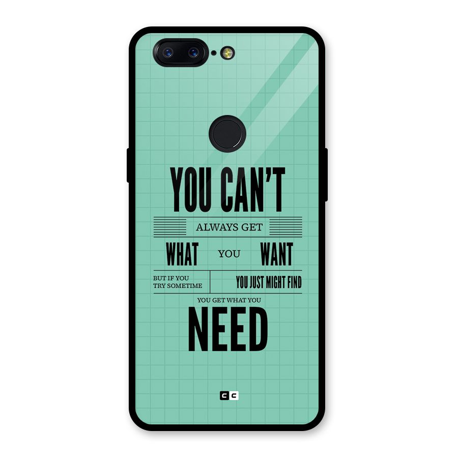 Cant Always Get Glass Back Case for OnePlus 5T