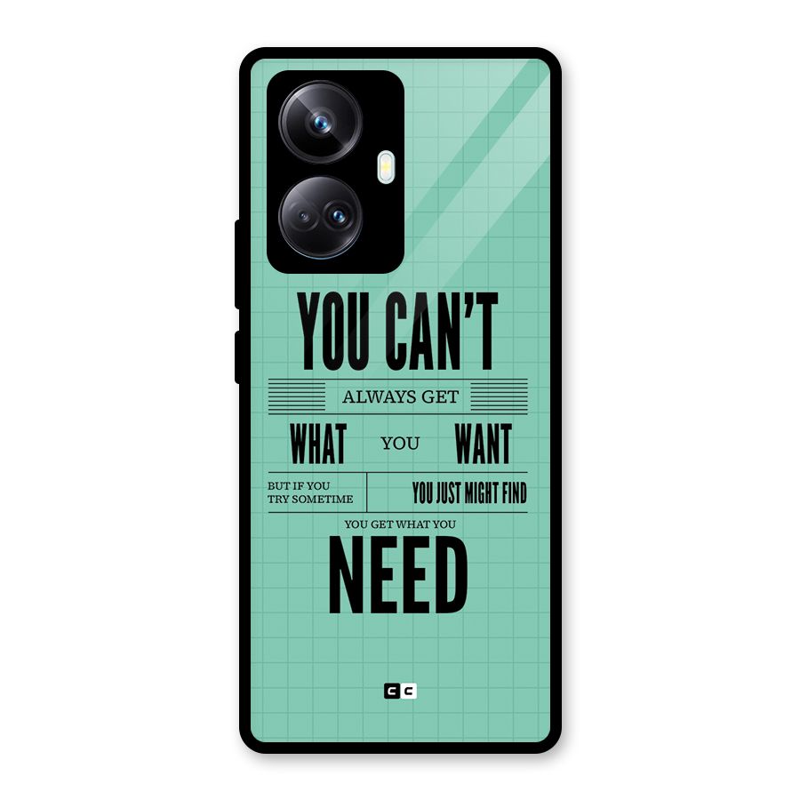 Cant Always Get Glass Back Case for Realme 10 Pro Plus