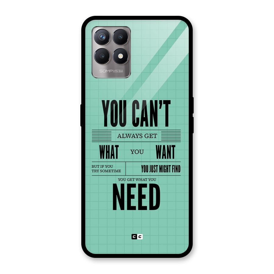 Cant Always Get Glass Back Case for Realme Narzo 50