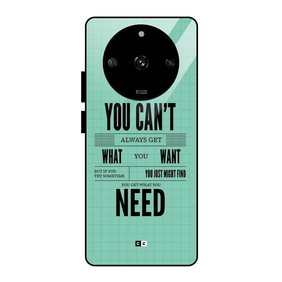 Cant Always Get Glass Back Case for Realme Narzo 60 5G