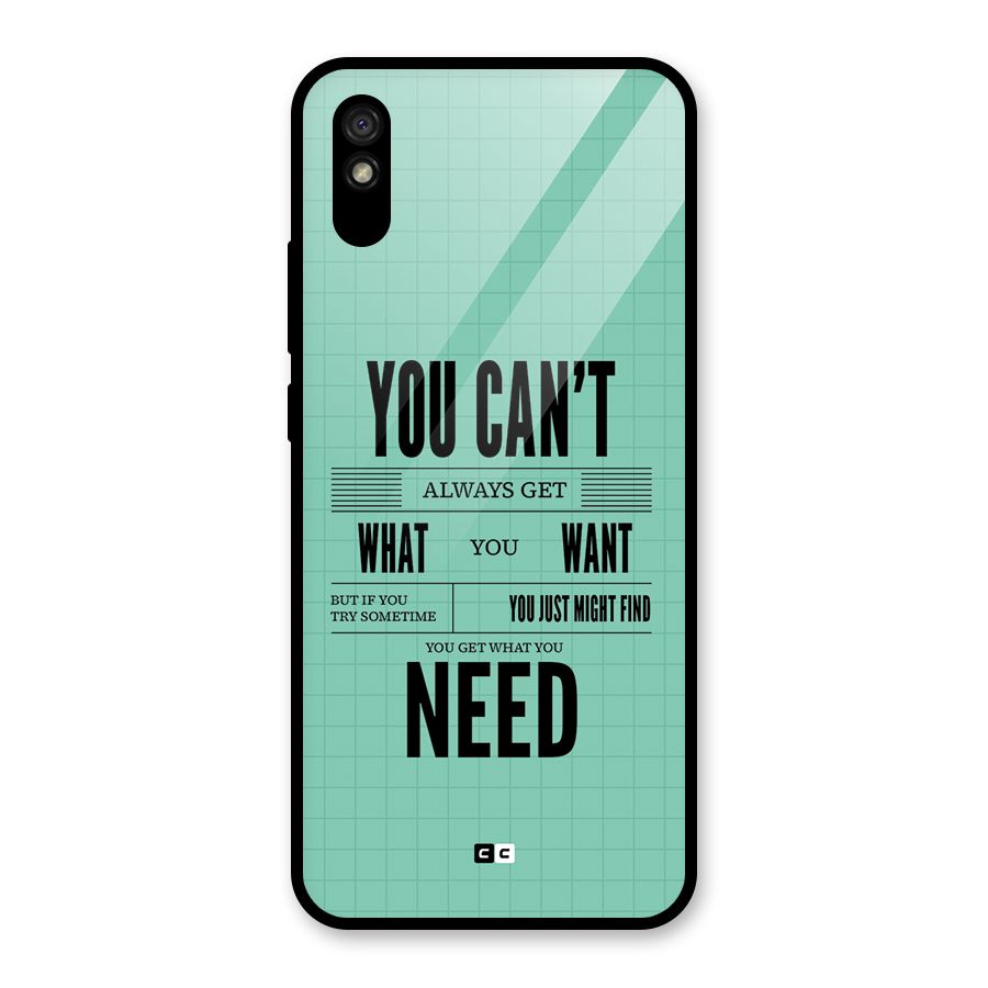 Cant Always Get Glass Back Case for Redmi 9i