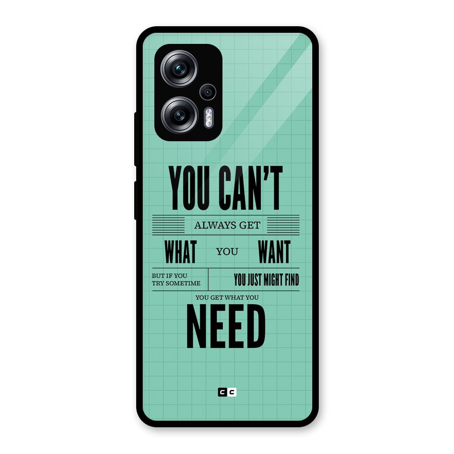 Cant Always Get Glass Back Case for Redmi K50i