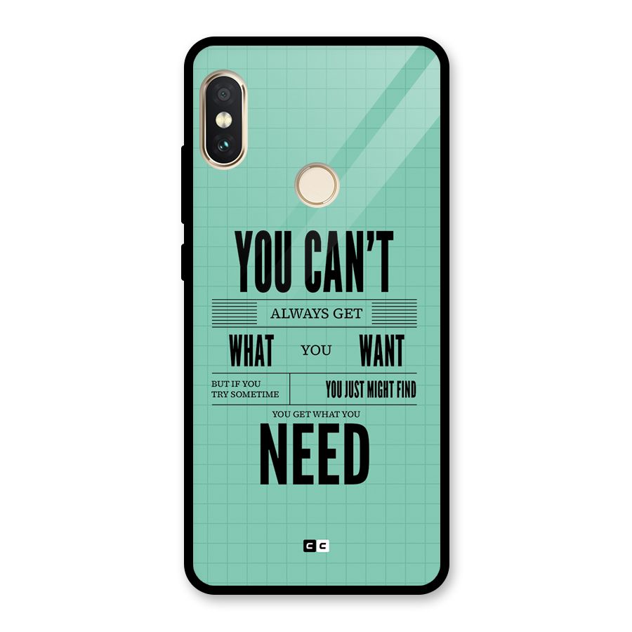 Cant Always Get Glass Back Case for Redmi Note 5 Pro