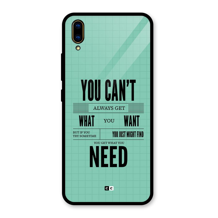 Cant Always Get Glass Back Case for Vivo V11 Pro