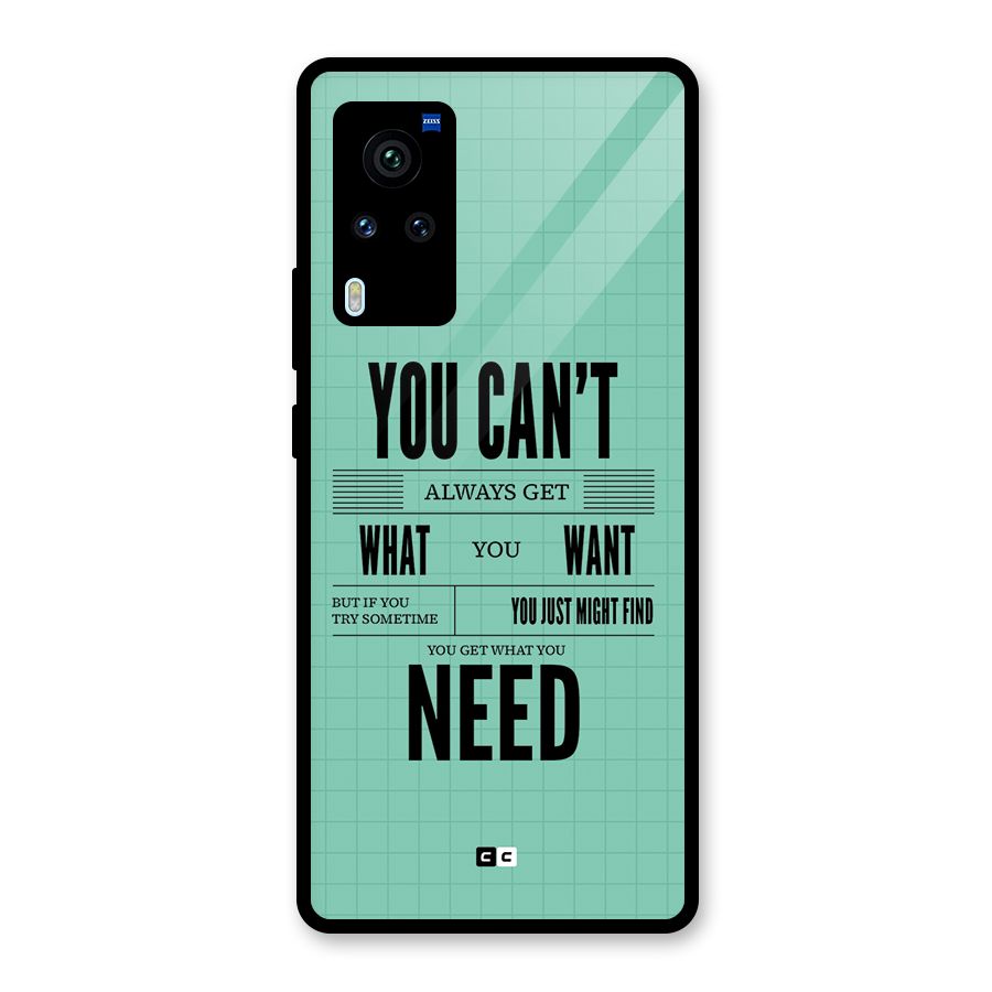 Cant Always Get Glass Back Case for Vivo X60 Pro
