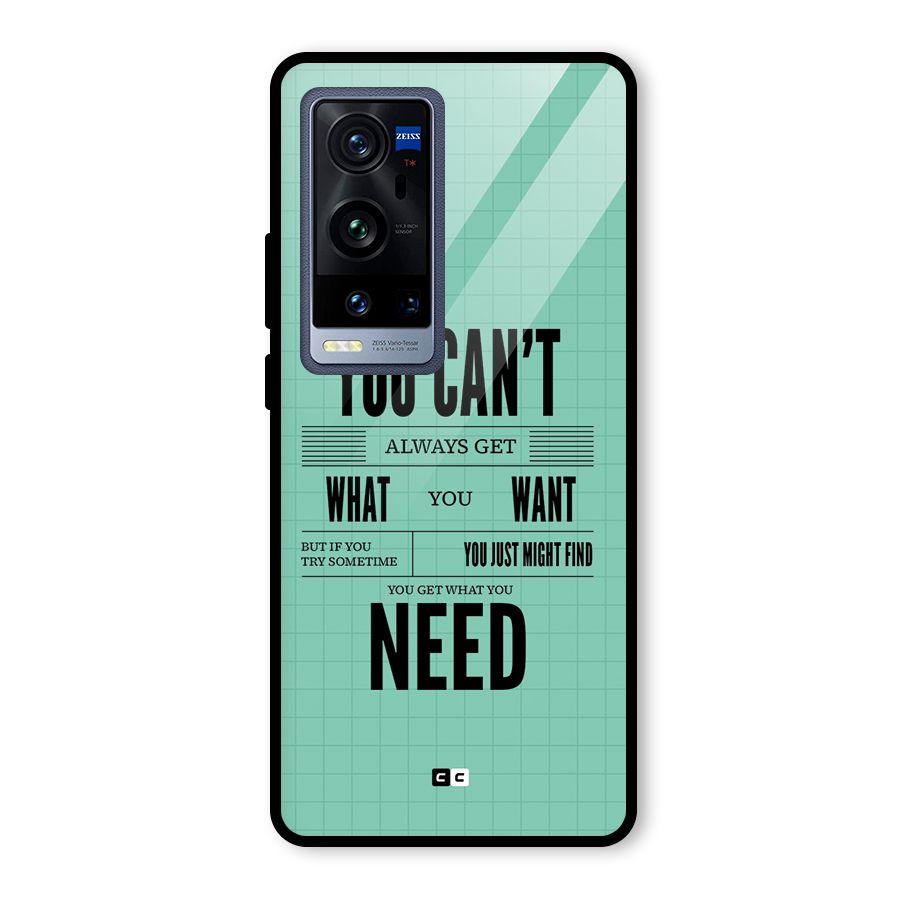Cant Always Get Glass Back Case for Vivo X60 Pro Plus