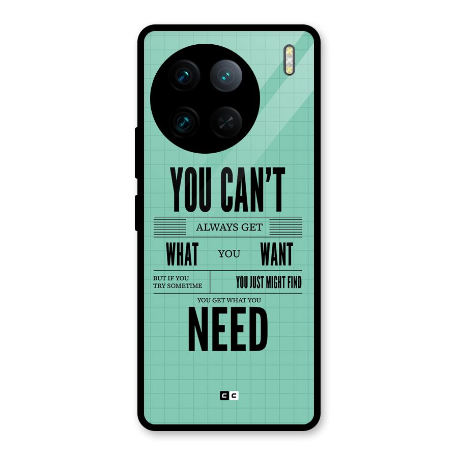 Cant Always Get Glass Back Case for Vivo X90 Pro