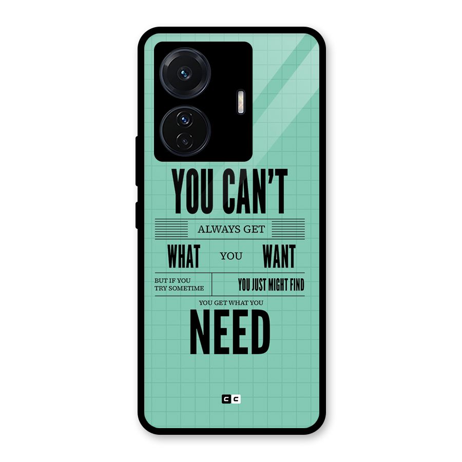 Cant Always Get Glass Back Case for Vivo iQOO Z6 Pro