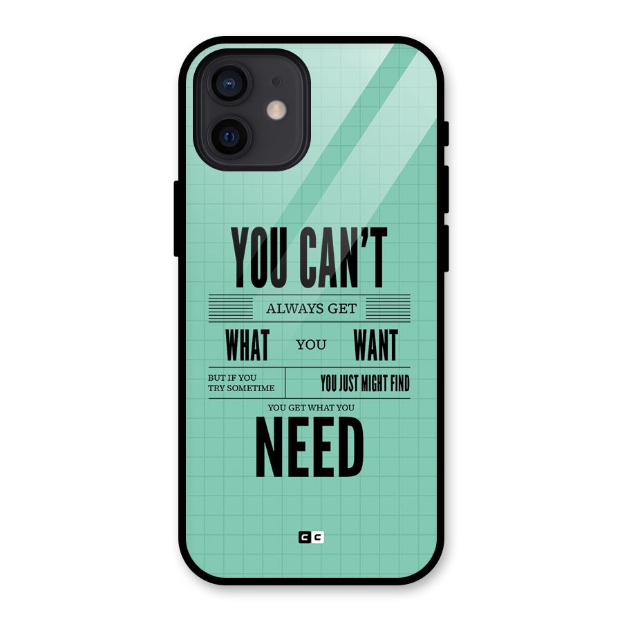 Cant Always Get Glass Back Case for iPhone 12