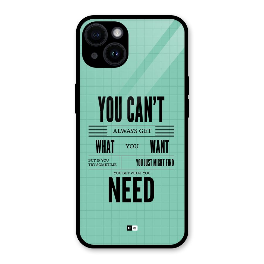 Cant Always Get Glass Back Case for iPhone 14
