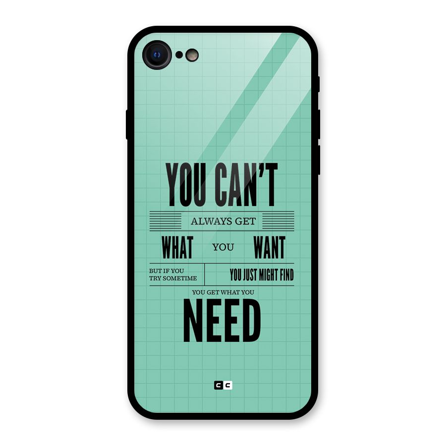 Cant Always Get Glass Back Case for iPhone 7