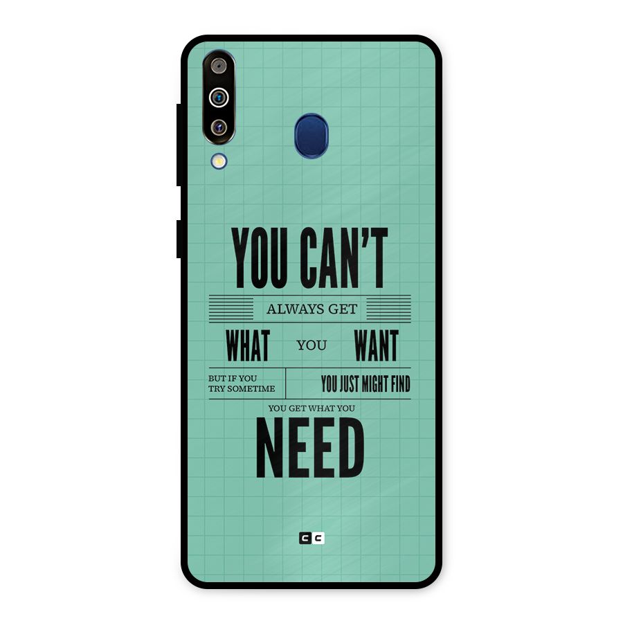 Cant Always Get Metal Back Case for Galaxy M30