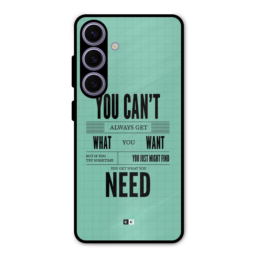 Cant Always Get Metal Back Case for Galaxy S24