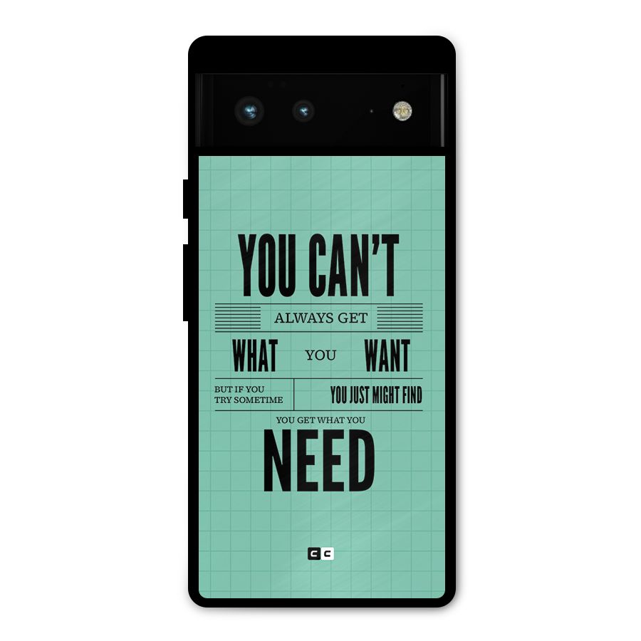 Cant Always Get Metal Back Case for Google Pixel 6