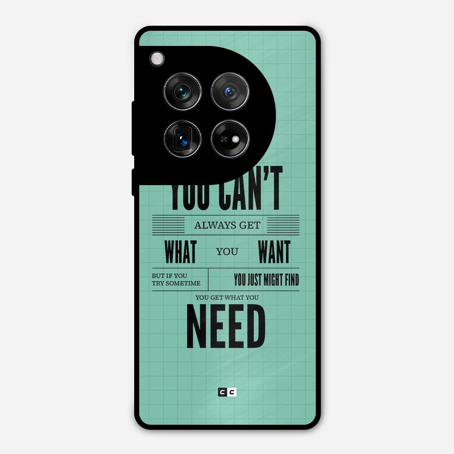 Cant Always Get Metal Back Case for OnePlus 12