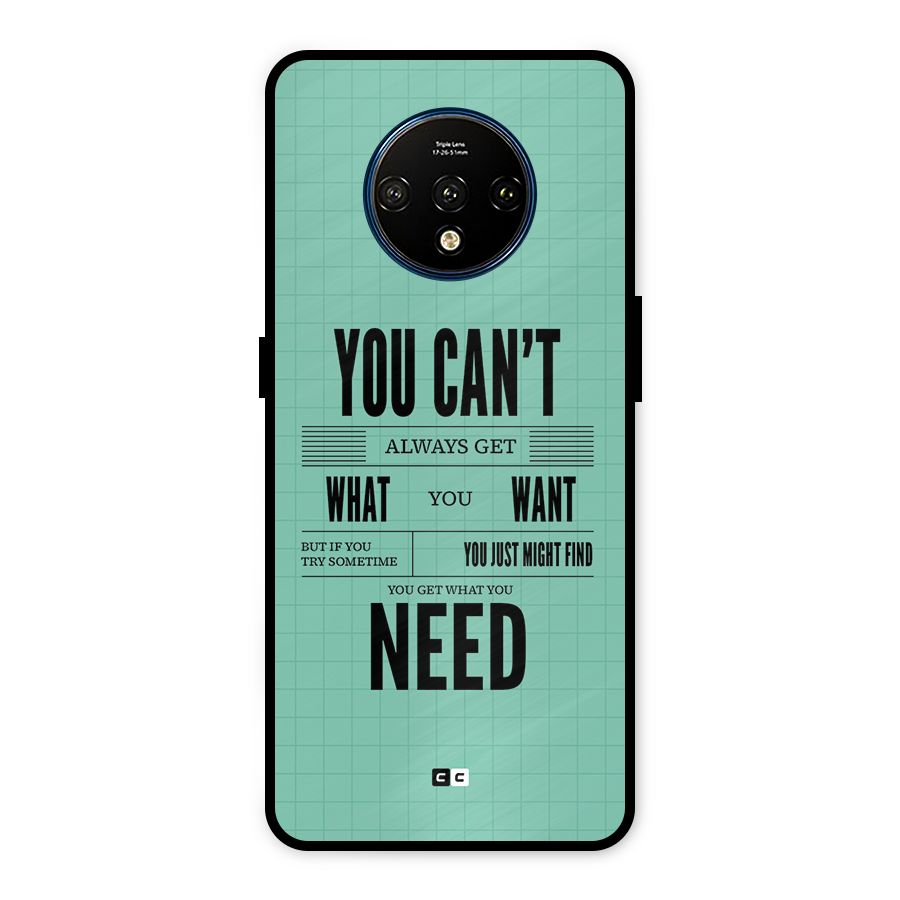 Cant Always Get Metal Back Case for OnePlus 7T