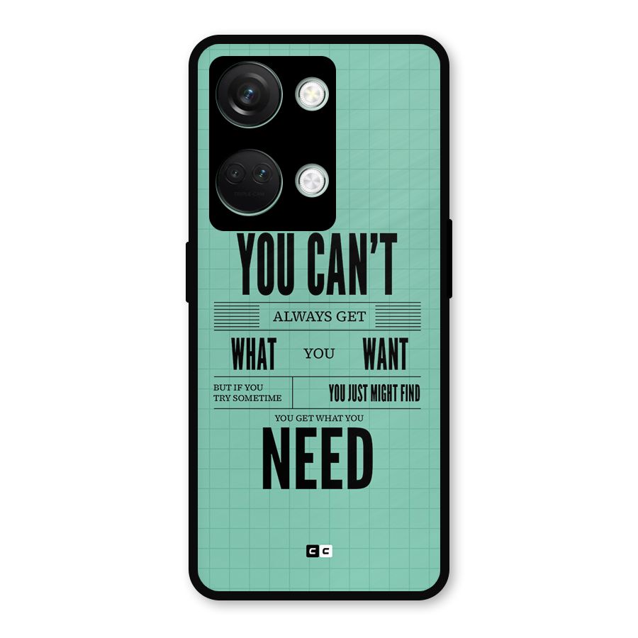 Cant Always Get Metal Back Case for OnePlus Nord 3