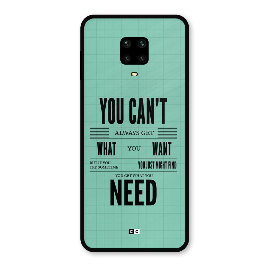 Cant Always Get Metal Back Case for Poco M2 Pro