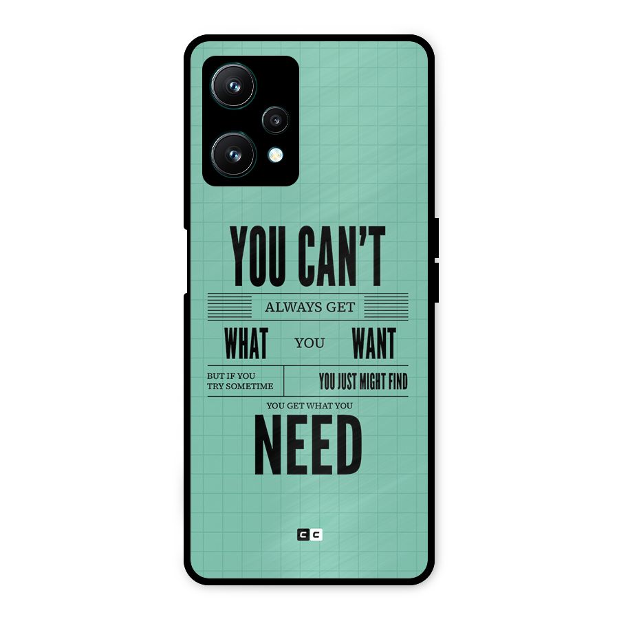 Cant Always Get Metal Back Case for Realme 9 Pro 5G