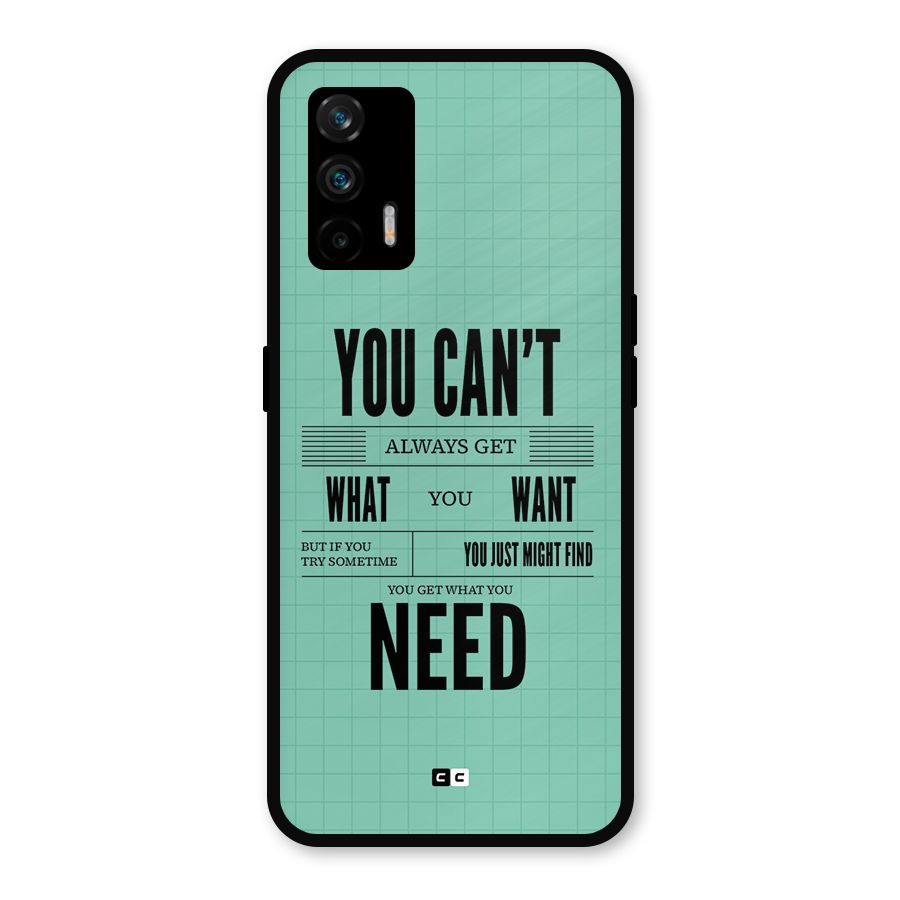 Cant Always Get Metal Back Case for Realme GT 5G