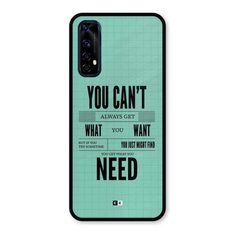 Cant Always Get Metal Back Case for Realme Narzo 20 Pro