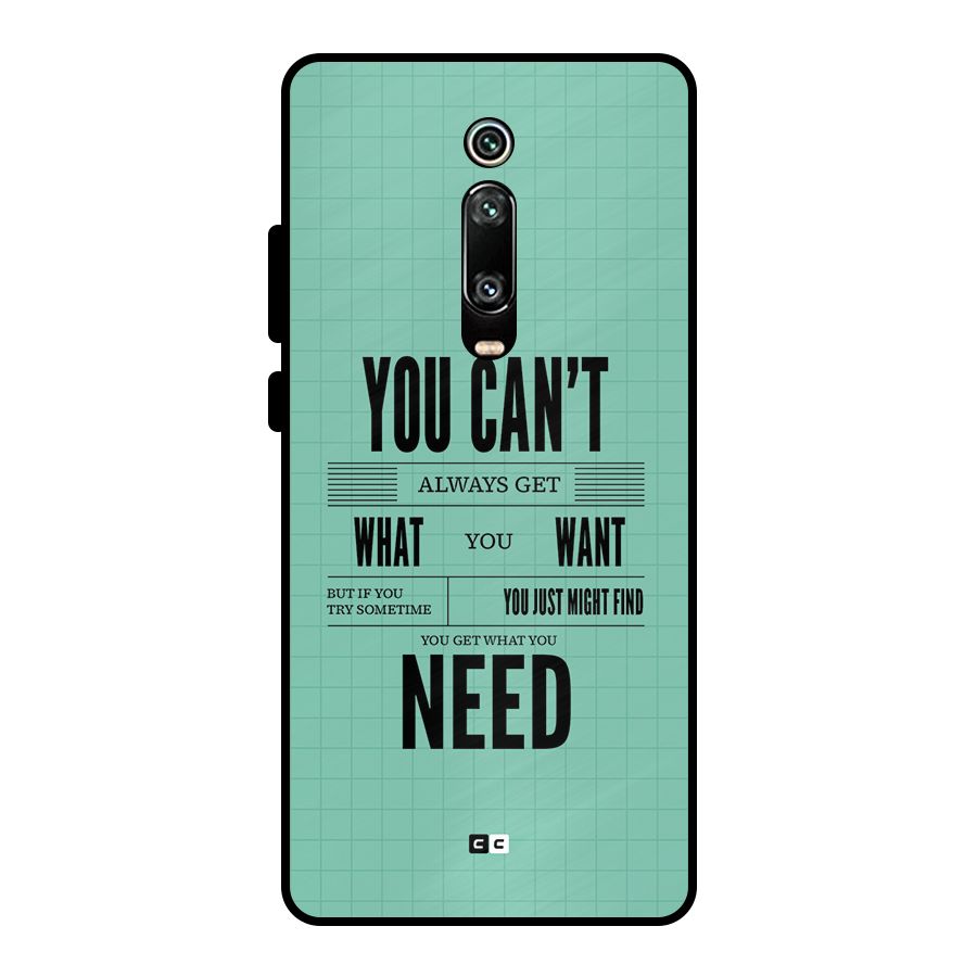 Cant Always Get Metal Back Case for Redmi K20